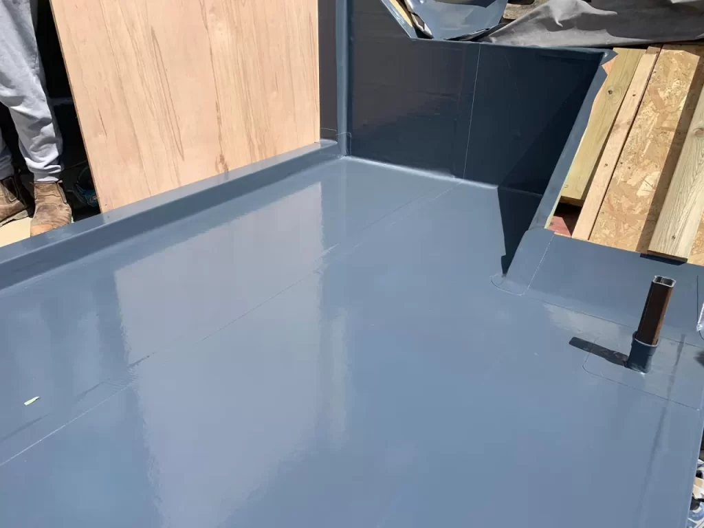 Flat roofing Construction