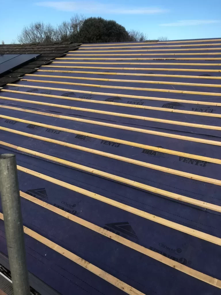 Roof Replacement Construction process